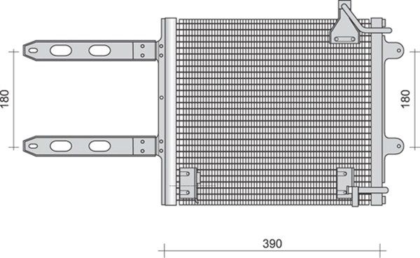 MAGNETI MARELLI Kondensaator,kliimaseade 350203291000